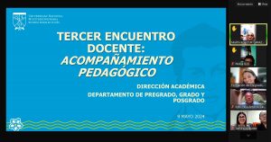 III Encuentro docente: Acompañamiento pedagógico