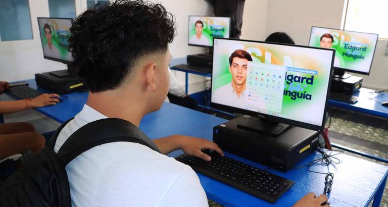 Juventud del CUR Carazo revive al Cro. Edgar “La Gata” Munguía con Laboratorio de Computación
